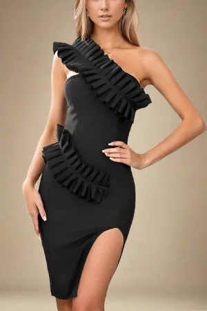 Aimee Bodycon Dress - Classic Black