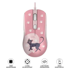 Akko AG325C Sailor Moon Luna Wired Gaming Mouse