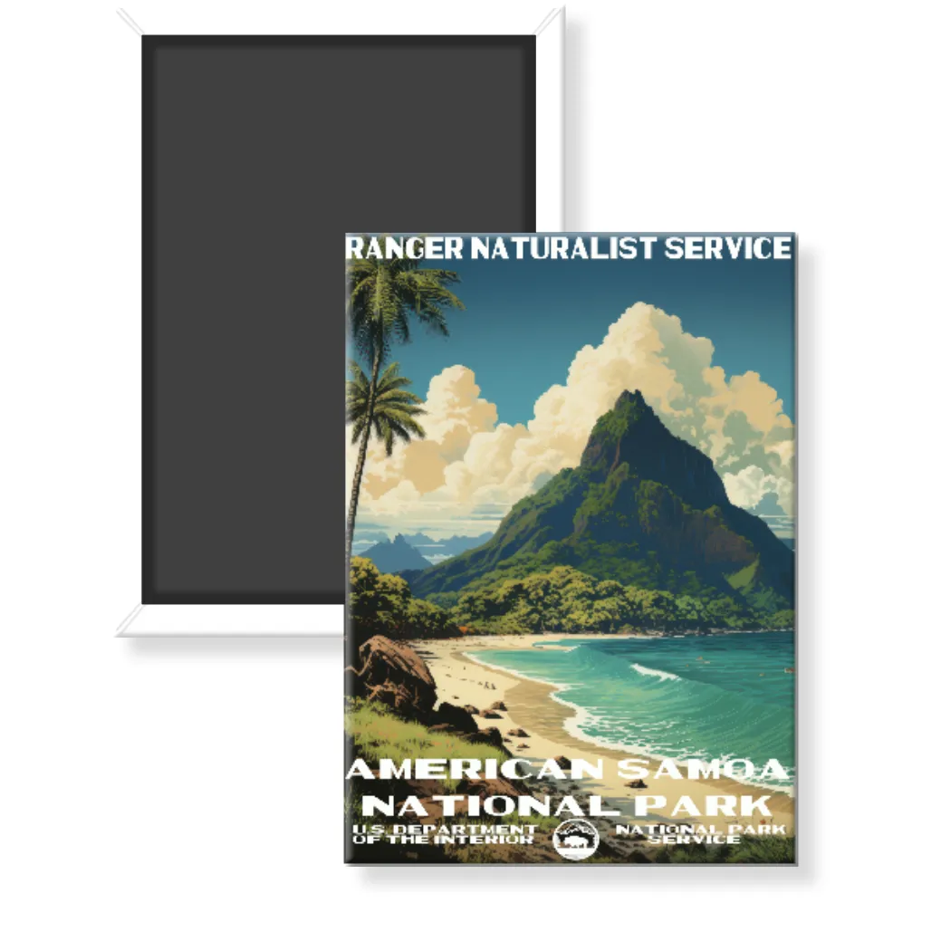 American Samoa National Park WPA Magnet