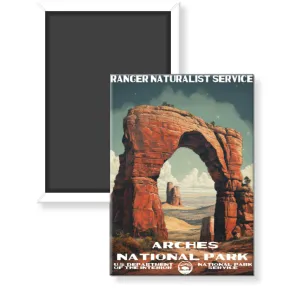 Arches National Park WPA Magnet