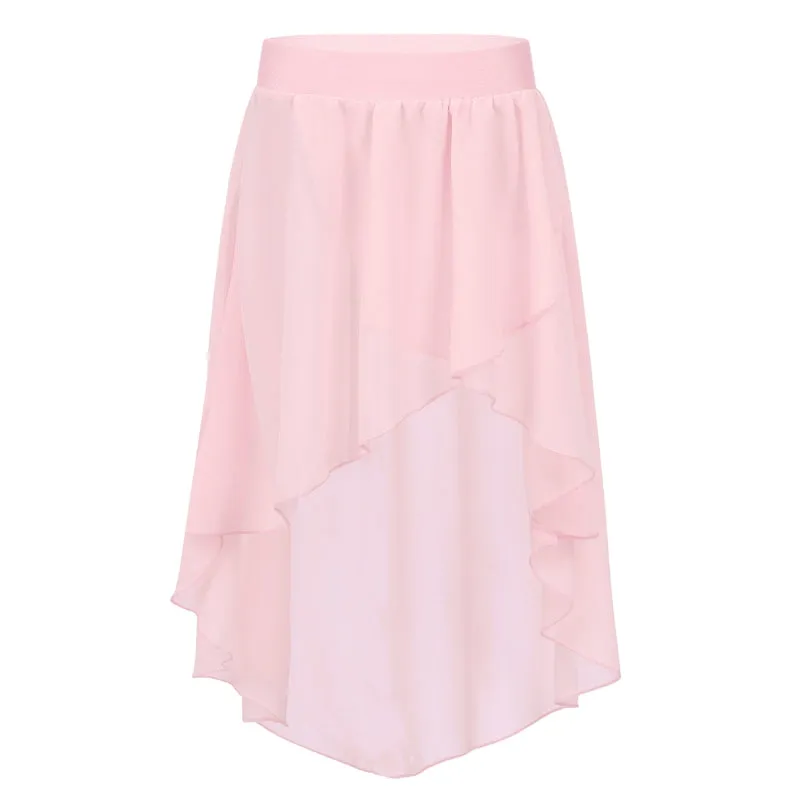 Asymmetrical Chiffon Skirt