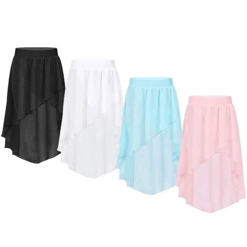 Asymmetrical Chiffon Skirt