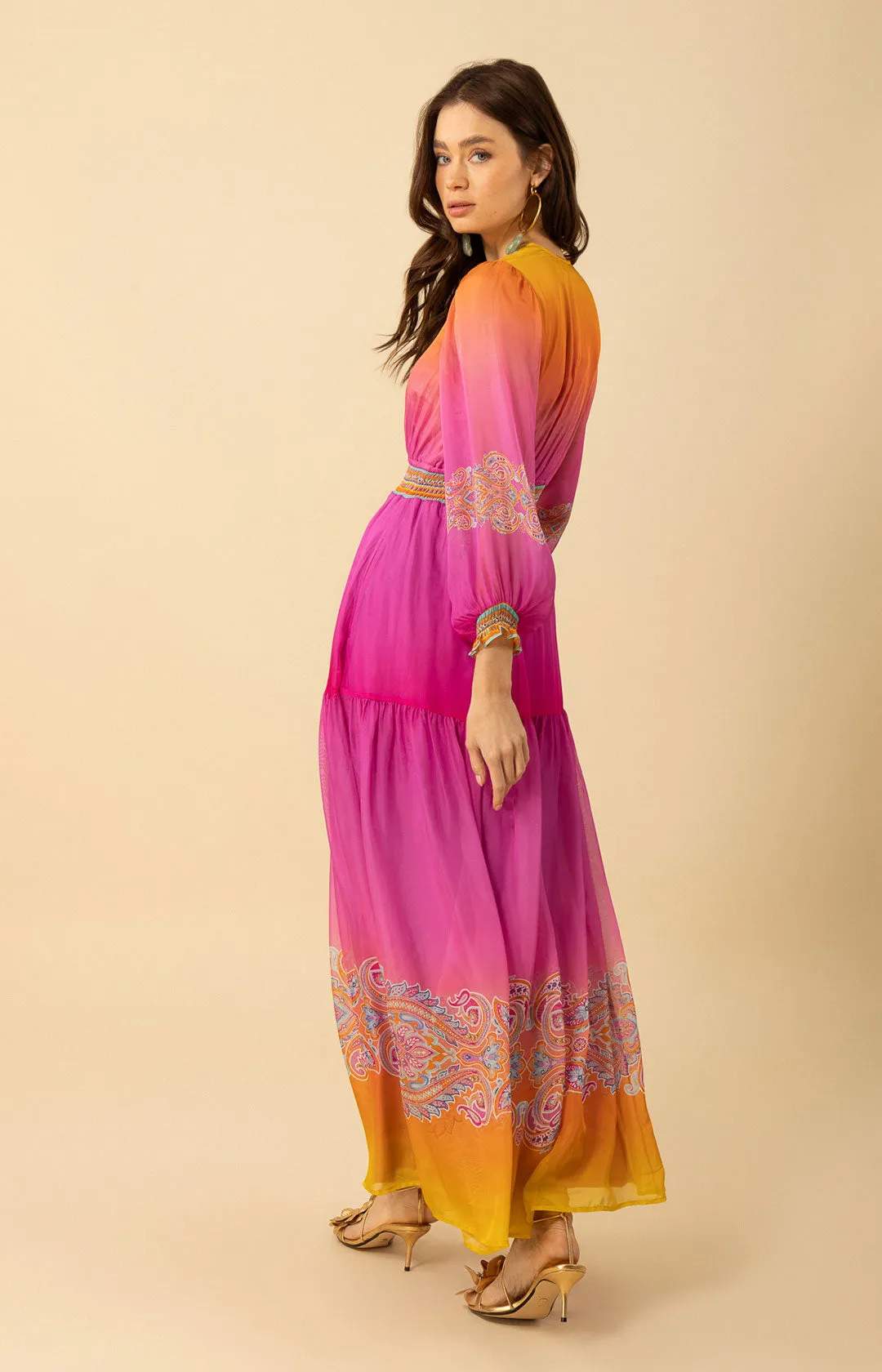 Ayla Chiffon Maxi Dress