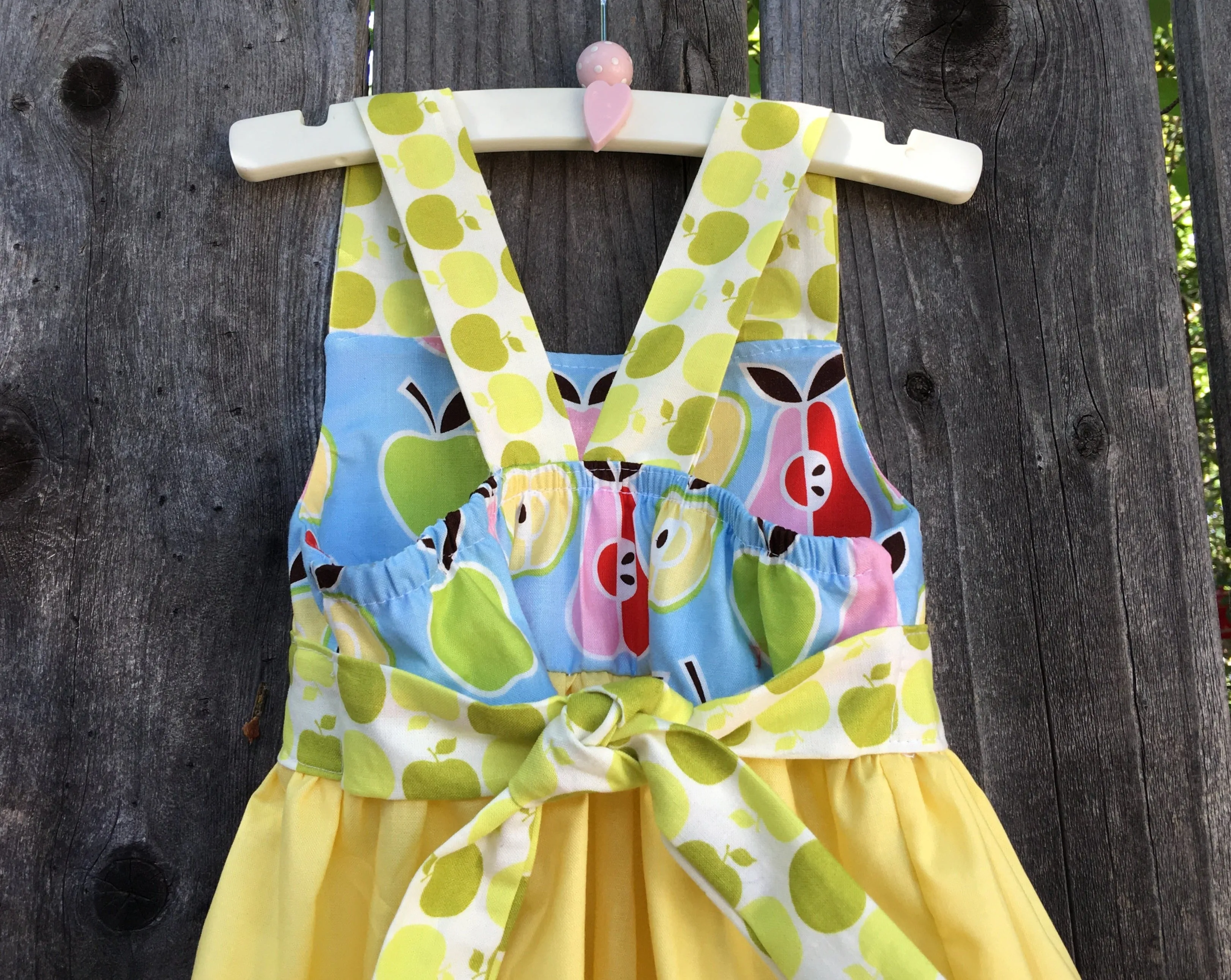 Back To School Apple Pear Dress