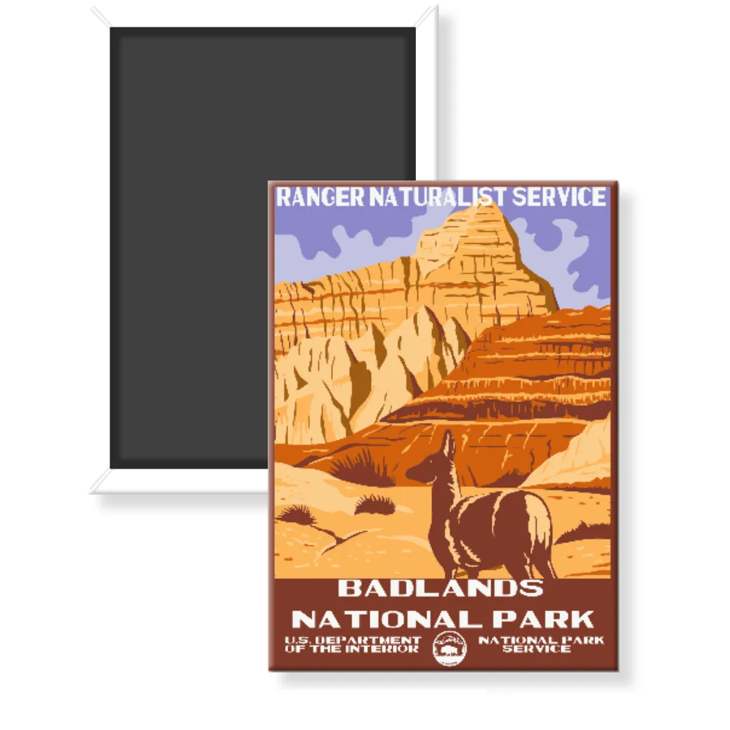 Badlands National Park WPA Magnet