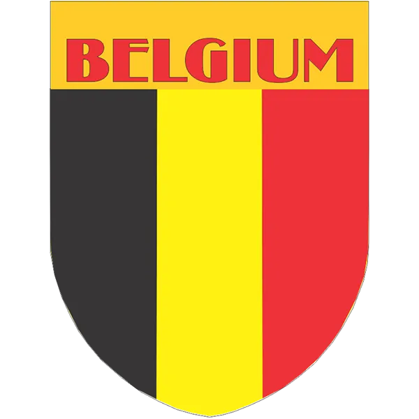 Belgium Flag Shield Style