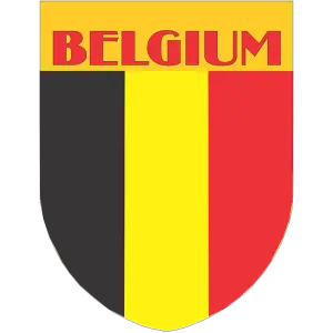 Belgium Flag Shield Style