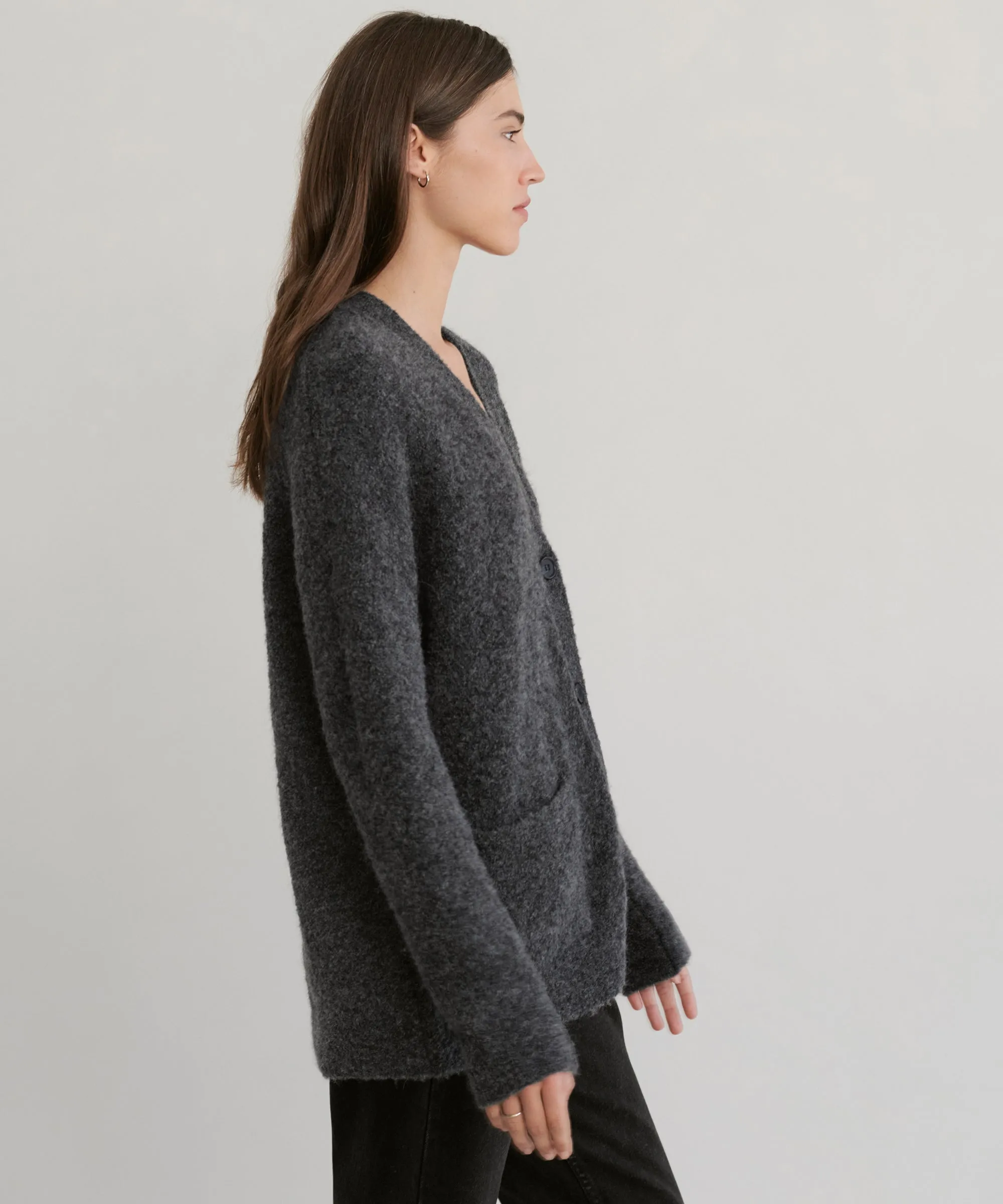 Boucle Cocoon Cardigan