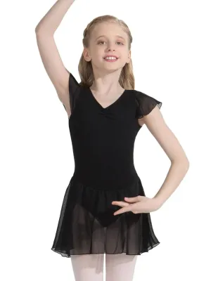 Capezio 11305C Flutter Sleeve Dress