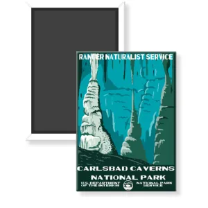 Carlsbad Caverns National Park WPA Magnet