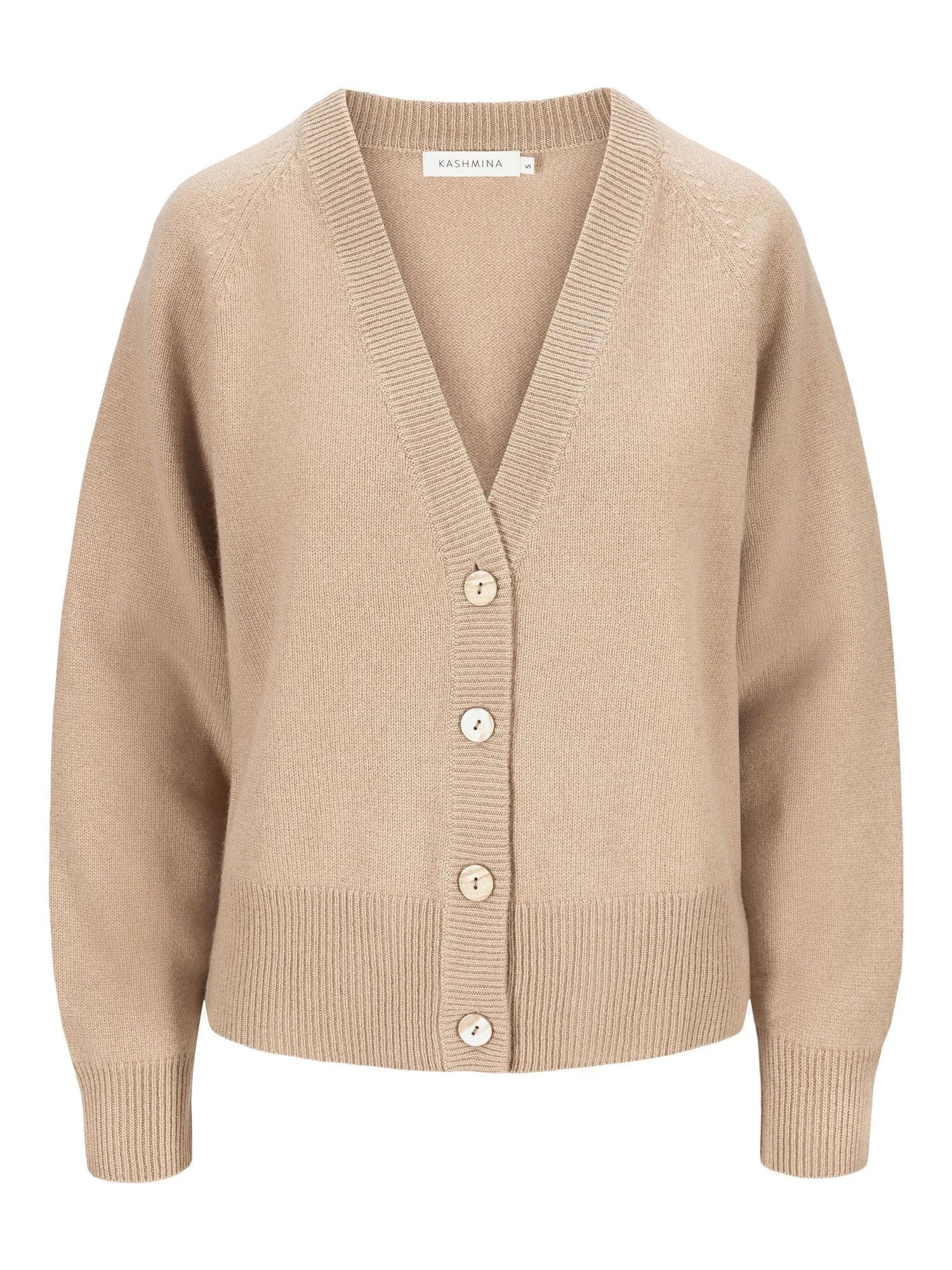 Cashmere cardigan "Eir" - sand