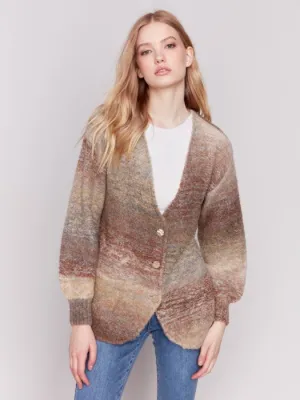 Charlie B C2747 Boucle Knit Cardigan