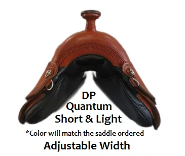 DP Saddlery Quantum Short and Light 7728 WD S2 With Western Skirt