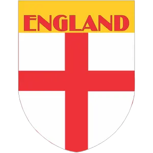 England Flag Shield Style