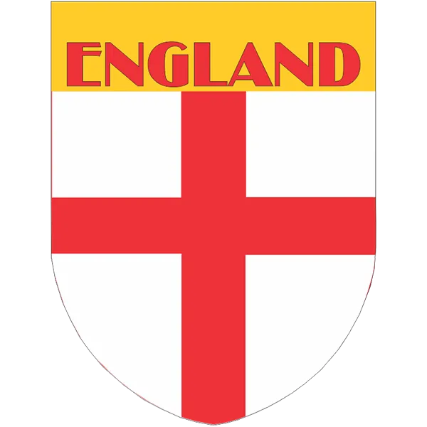 England Flag Shield Style