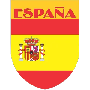 Espana Flag Shield Style