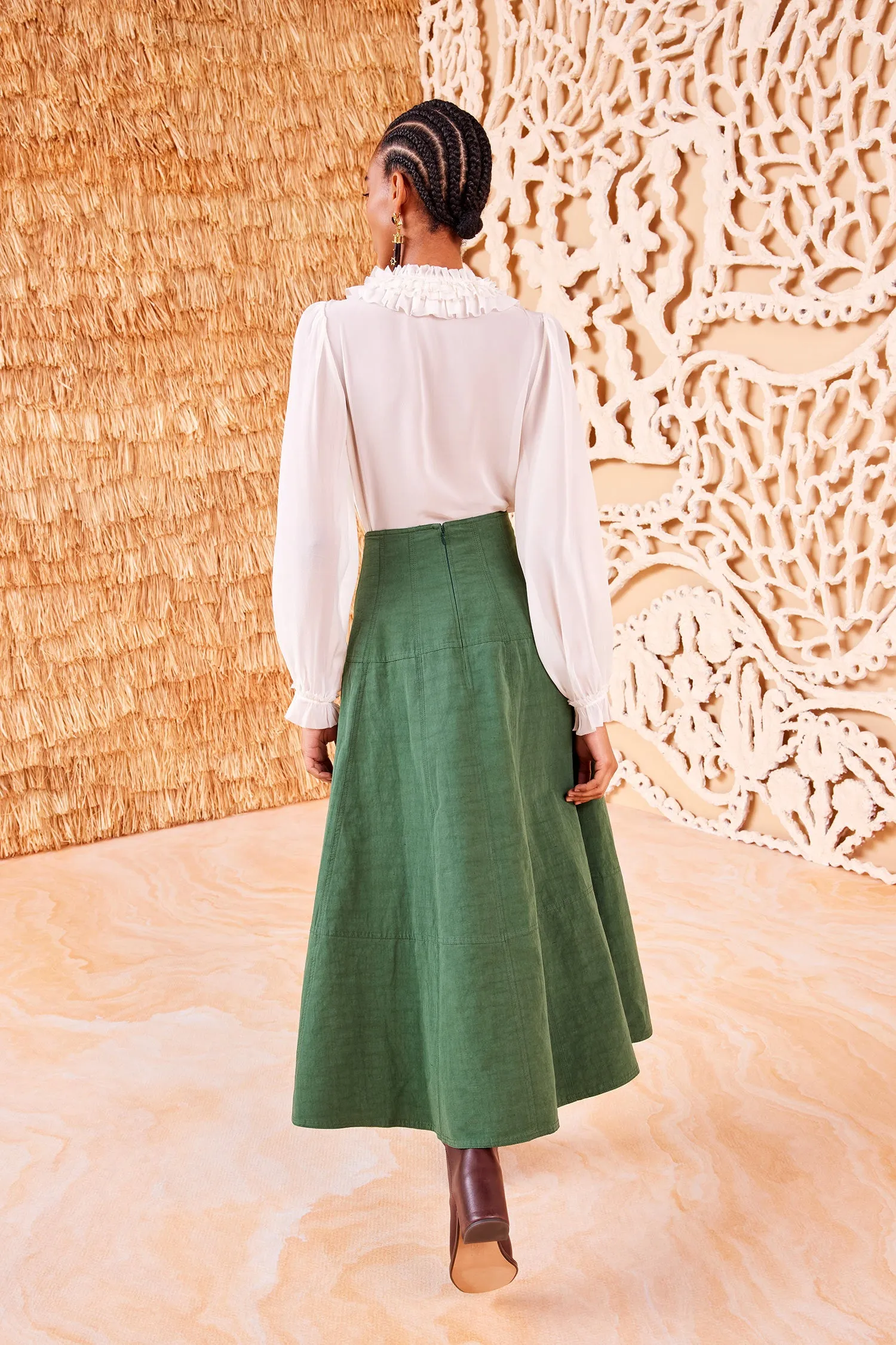 Francesca Skirt - Spruce