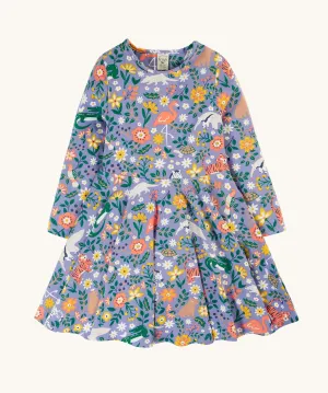 Frugi Sofia Skater Dress - Rainforest Friends