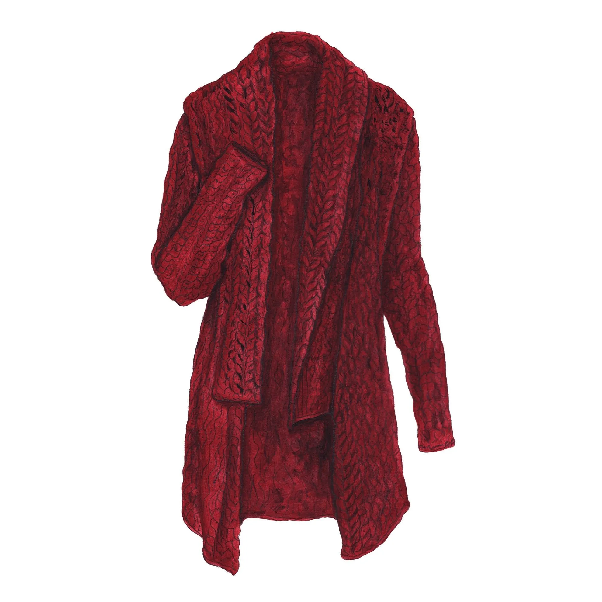 Glenross Waterfall Cardigan