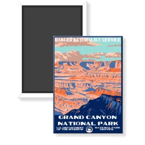 Grand Canyon National Park WPA Magnet