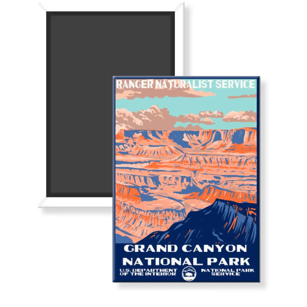 Grand Canyon National Park WPA Magnet