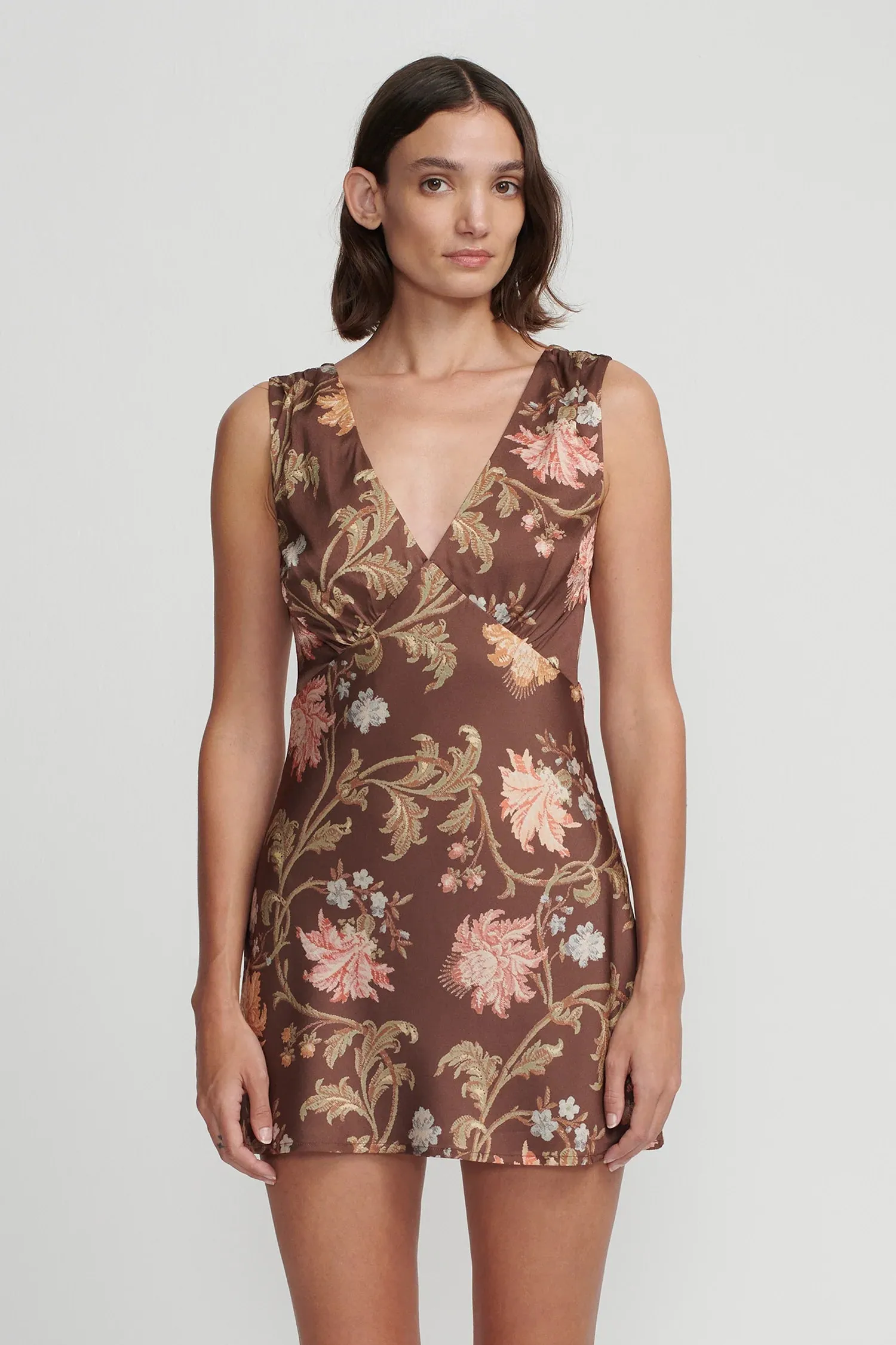 HANSEN & GRETEL - Quinn Dress - Carob Floral