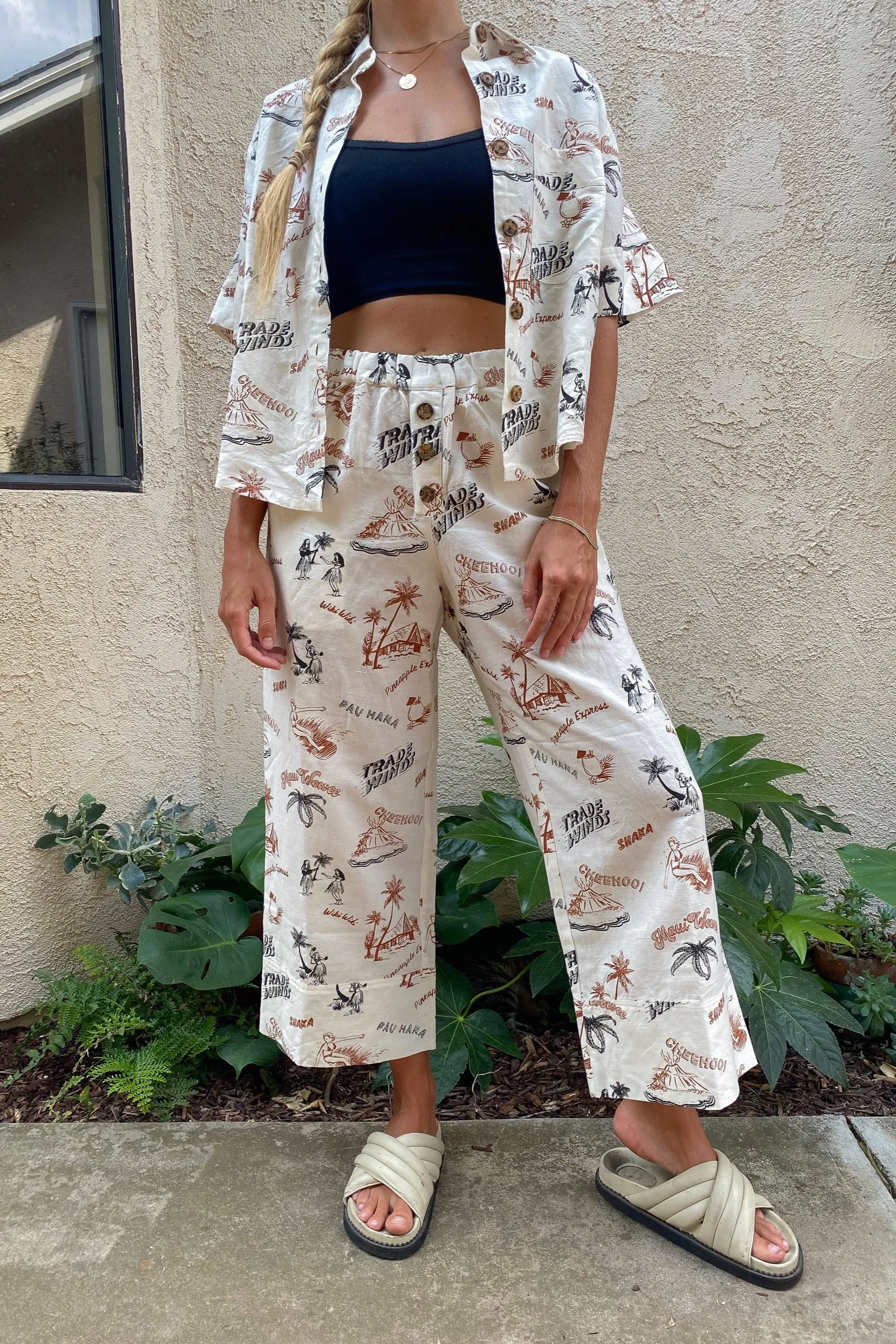 Hawaiian Pajama Pant