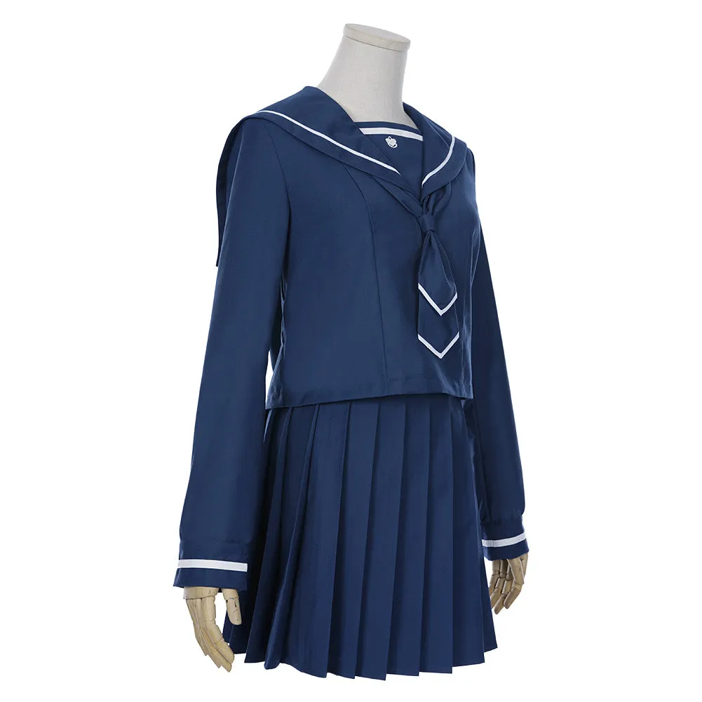 Houkago Teibou Nisshi/Diary of Our Days at the Breakwater Hina Tsurugi JK Uniform Sailor Suit Cosplay Costume