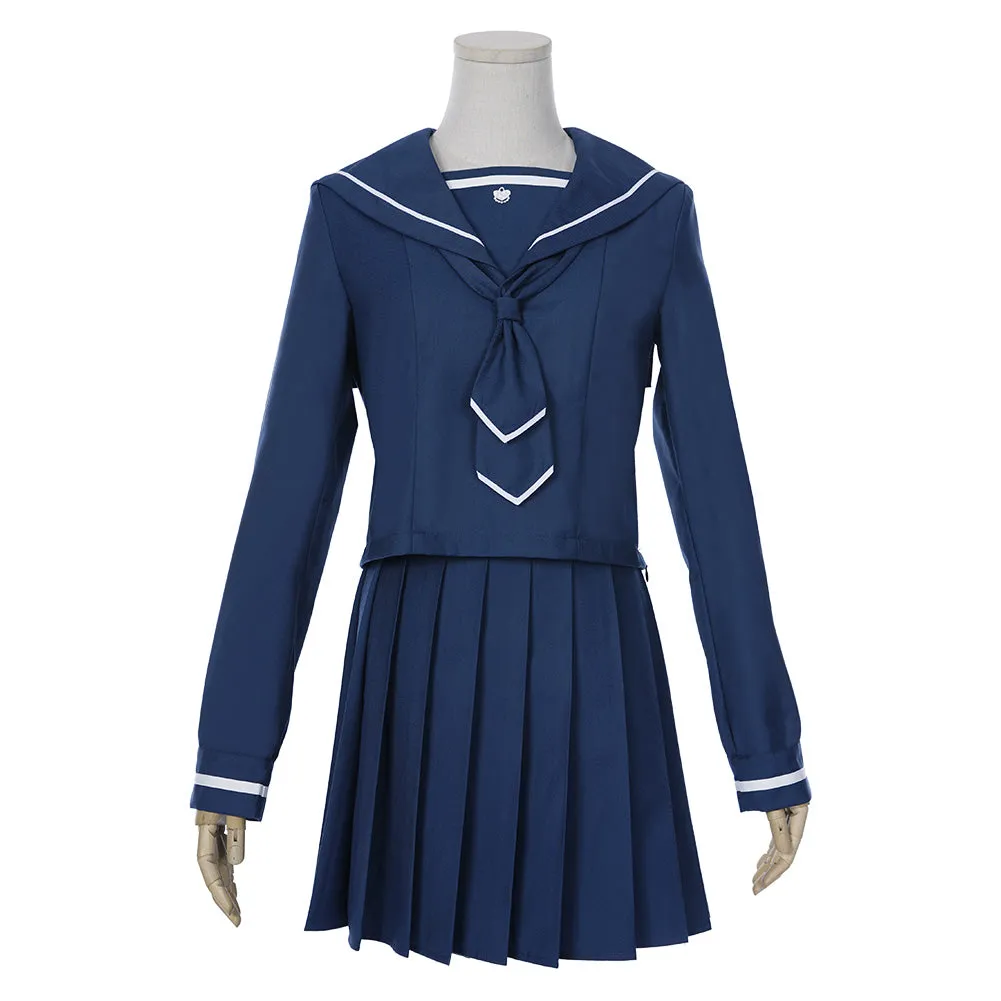 Houkago Teibou Nisshi/Diary of Our Days at the Breakwater Hina Tsurugi JK Uniform Sailor Suit Cosplay Costume