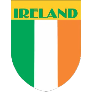 Ireland Flag Shield Style