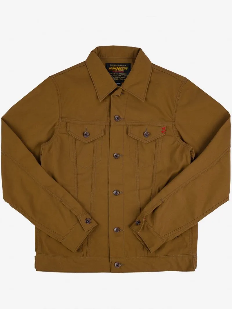 Iron Heart 10oz TC Duck Modified Type III Jacket - Brown