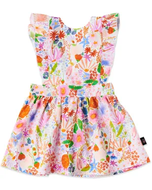 Kip & Co Meandering Meadow Organic Cotton Frill Party Dress