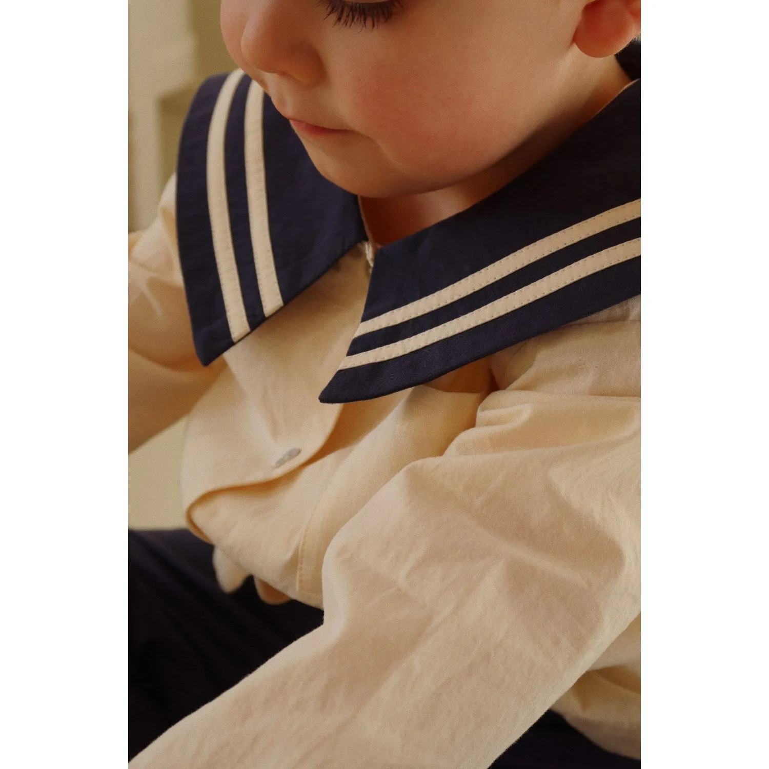 Konges Sløjd Navy Blazer Sailor Shirt Gots