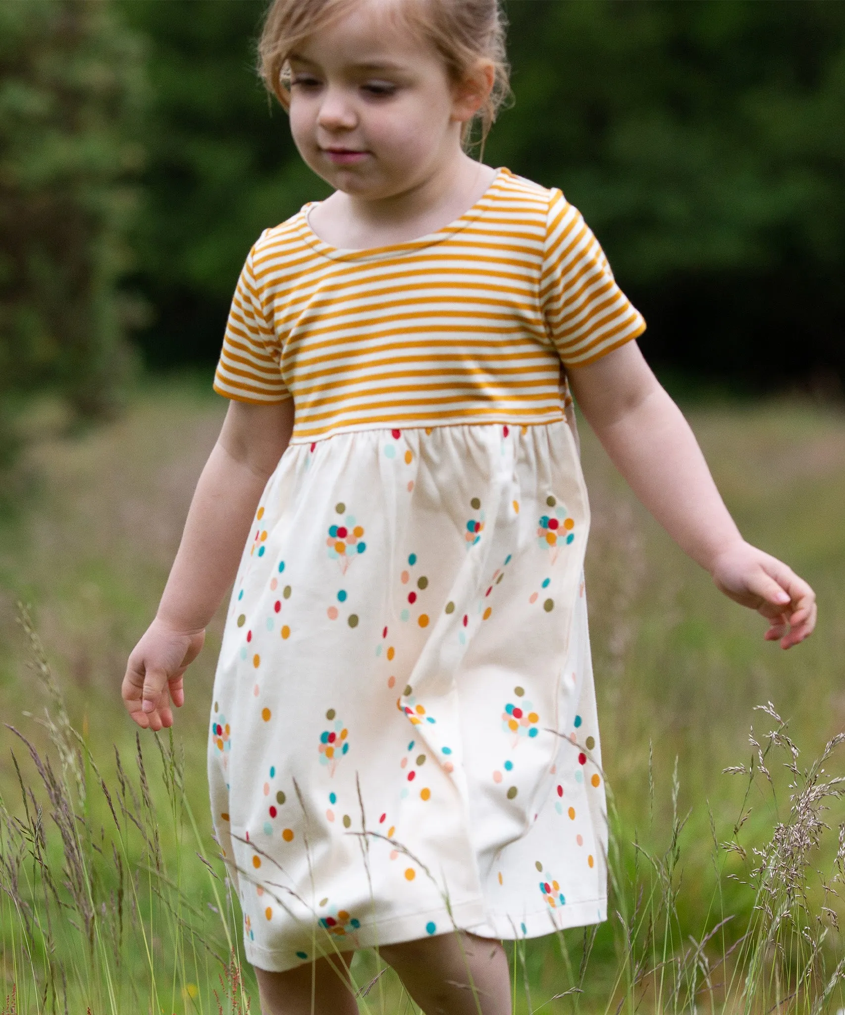 LGR Rainbow Balloons Easy Peasy Summer Dress