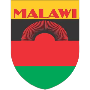 Malawi Flag Shield Style