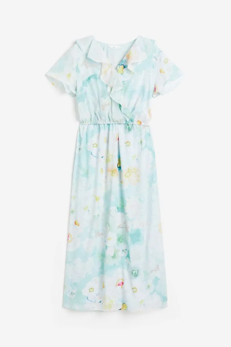 MAMA Chiffon nursing dress H&M