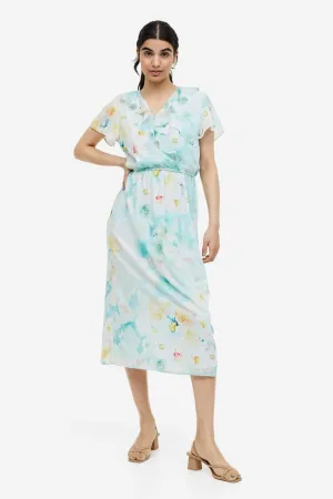 MAMA Chiffon nursing dress H&M