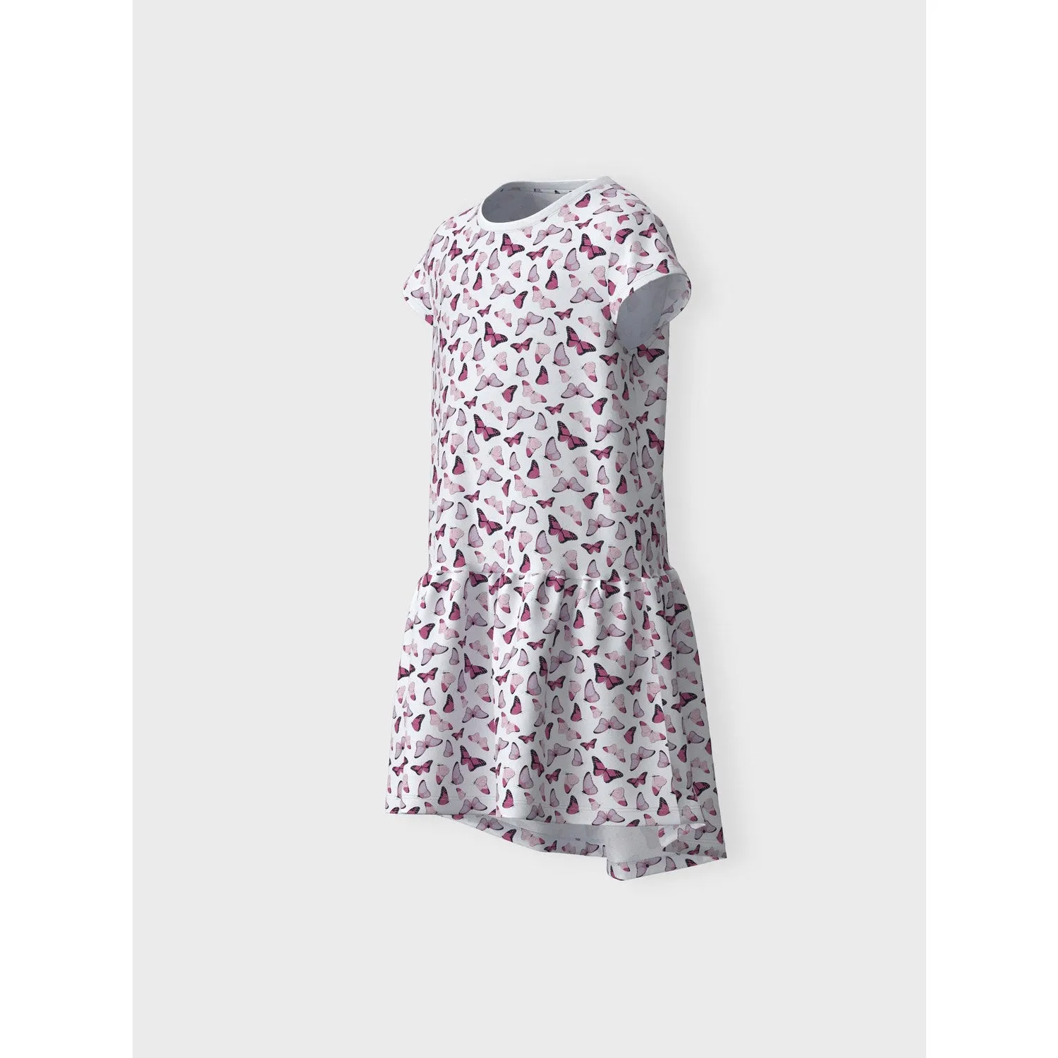 Name It Bright White Butterflies Vigga Capsl Dress