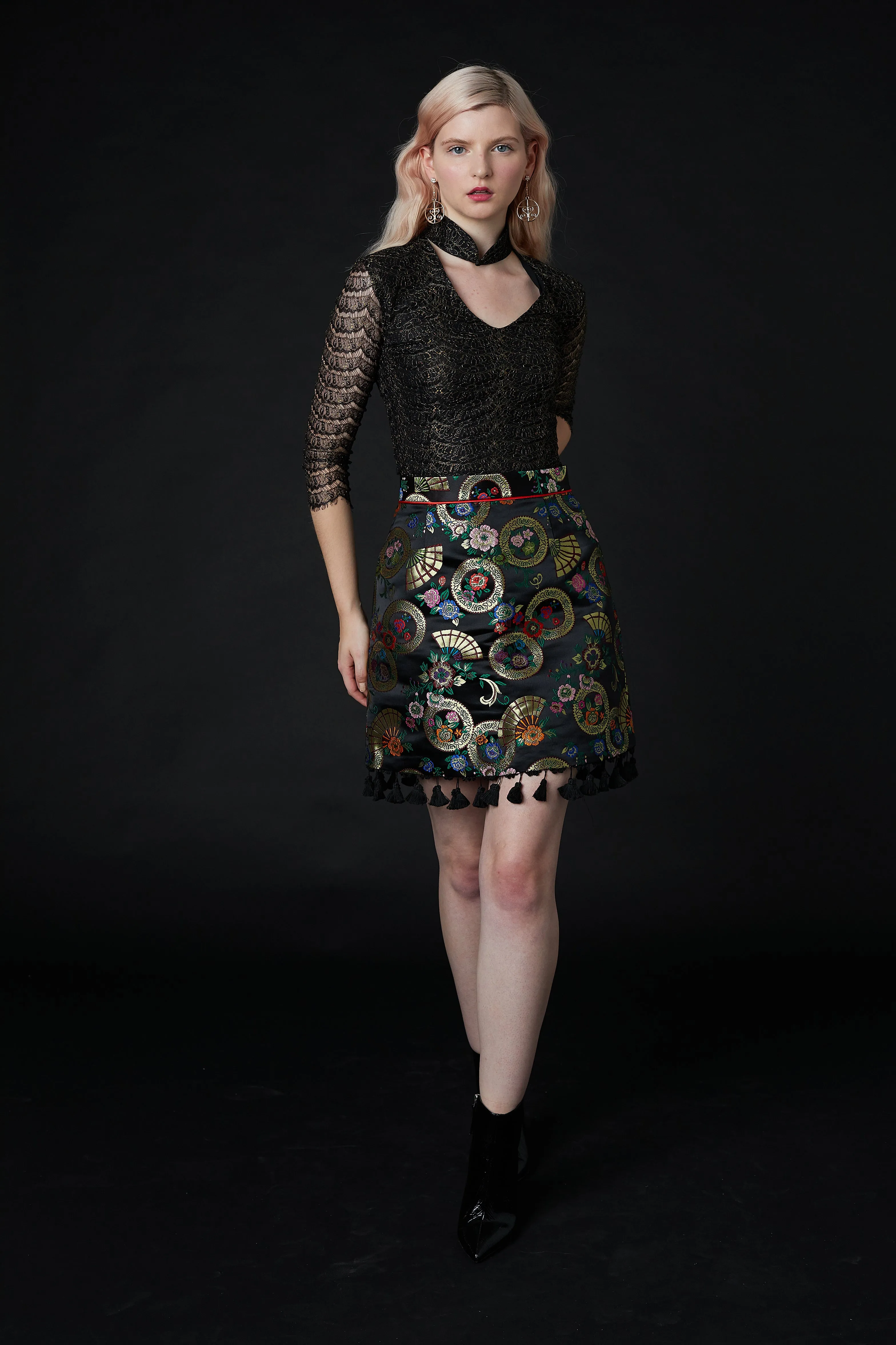 Oriental Myth Tassel Skirt