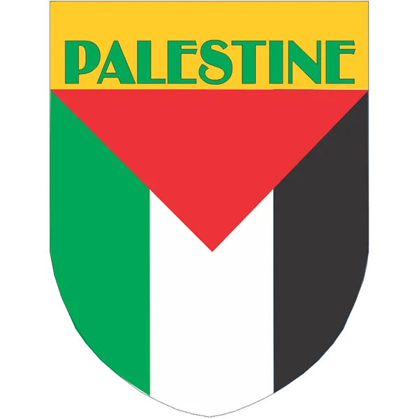 Palestine Flag Shield Style