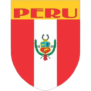 Peru Flag Shield Style