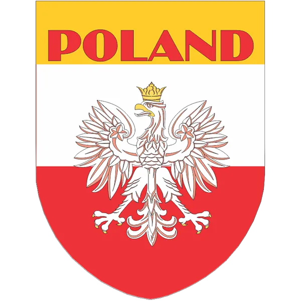 Poland Flag Shield Style