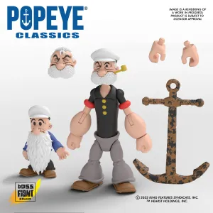 Popeye Classics Action Figure: Poopdeck Pappy -WHOLESALER