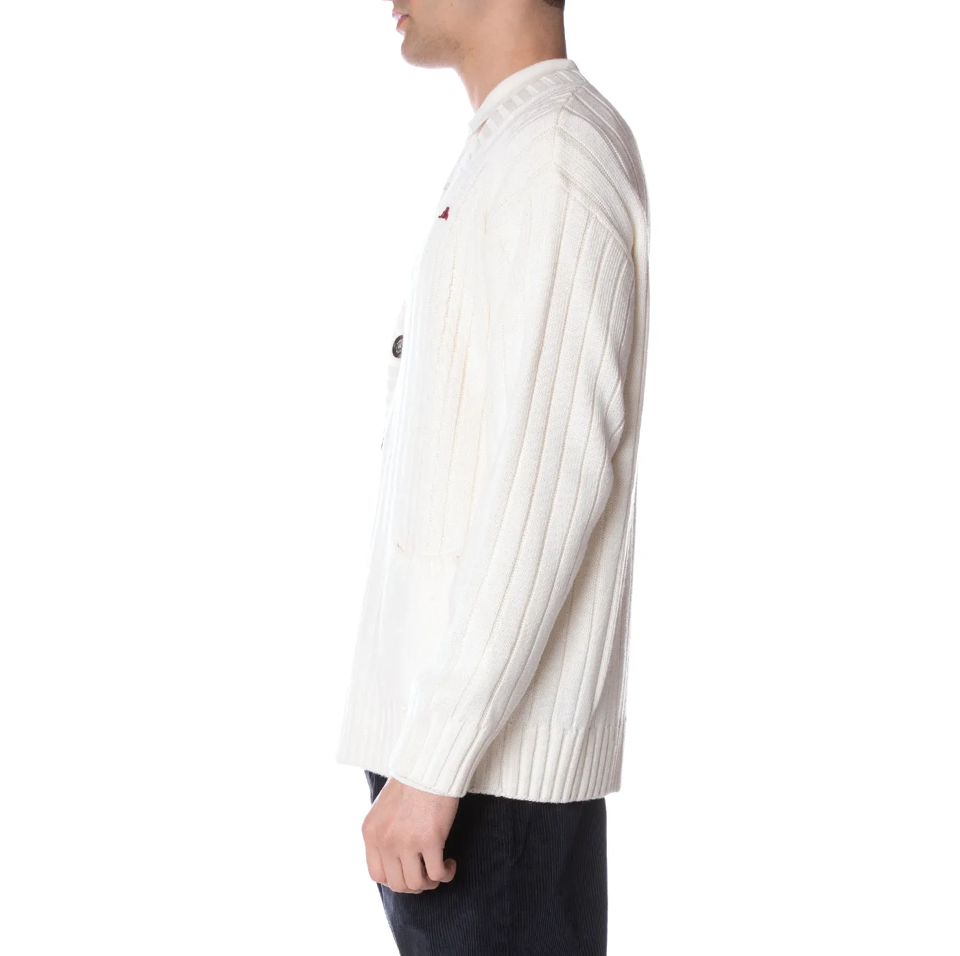 Robe Giovani Achird Cardigan - Cream