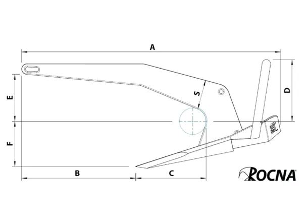 Rocna Galvanized Anchors - 14 Sizes