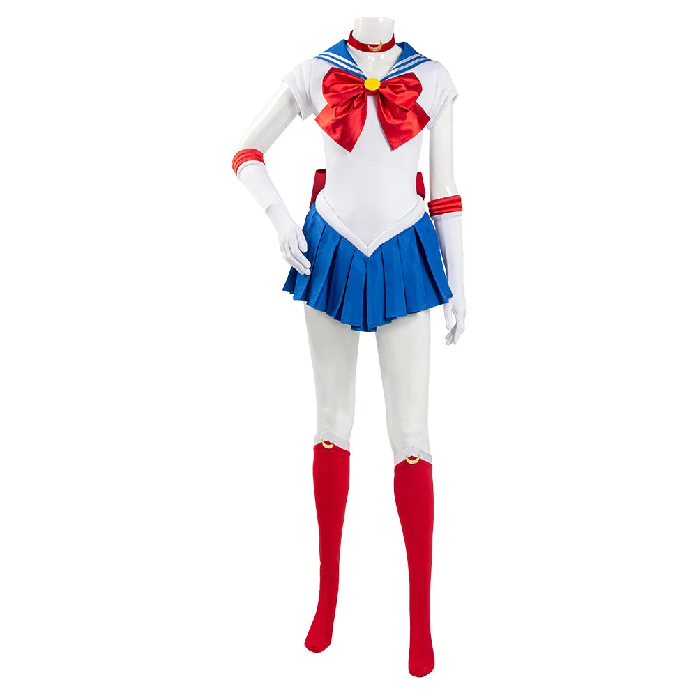 Sailor Moon Tsukino Usagi Uniform Dress Outfits Cosplay Costume