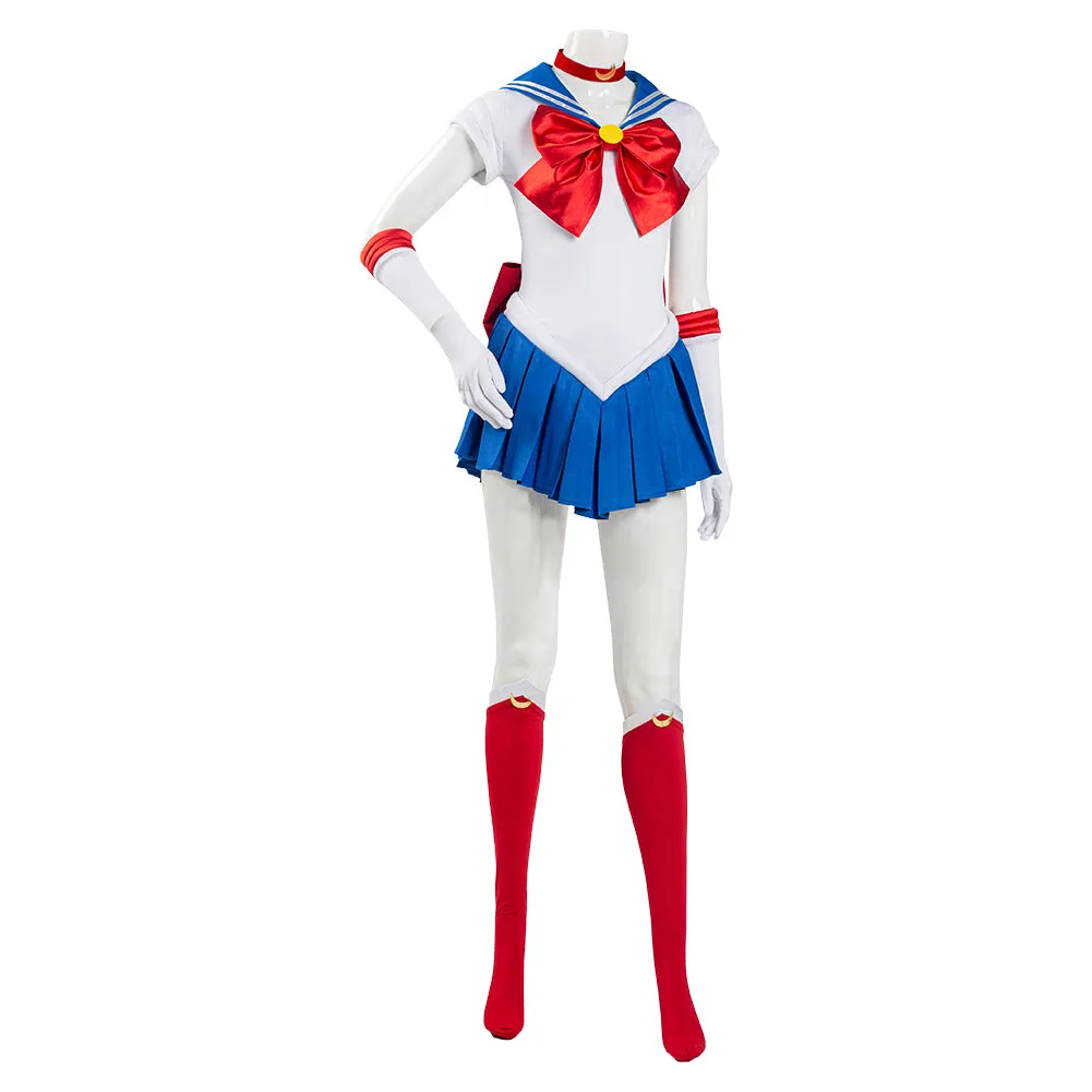 Sailor Moon Tsukino Usagi Uniform Dress Outfits Cosplay Costume