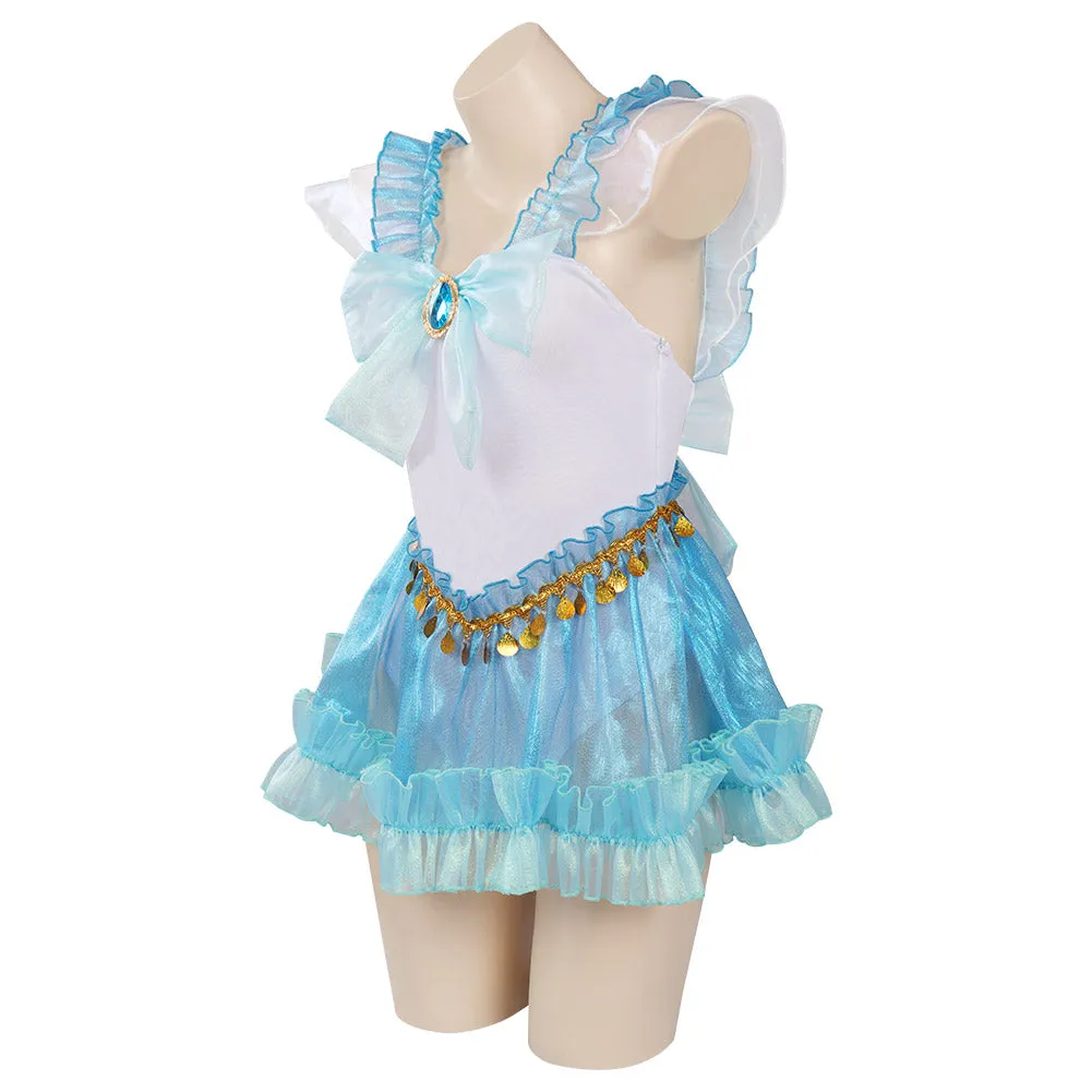 Sailor Moon：Sailor Mercury Mizuno Ami Original Design Cosplay Costume Swimsuit Outfits-cossky®