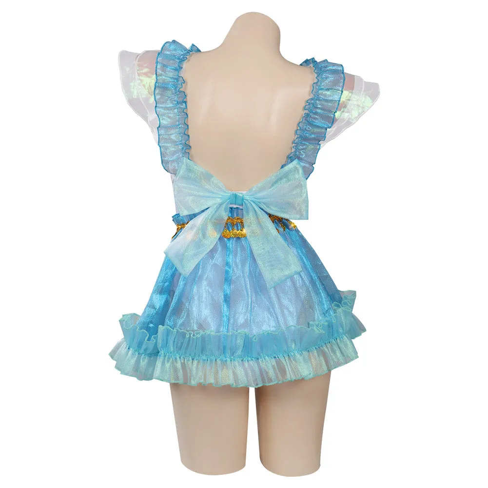 Sailor Moon：Sailor Mercury Mizuno Ami Original Design Cosplay Costume Swimsuit Outfits-cossky®