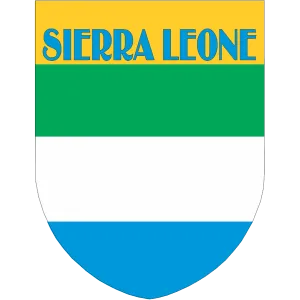 Sierra Leone Flag Shield Style